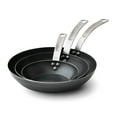 thumbnail image 2 of Made In Cookware - 3-Piece (Includes 8",10",12") Blue Carbon Steel Frying Pan Set - (Like Cast Iron, but Better) - Professional Cookware - Crafted In France - Induction Compatible, 2 of 7
