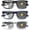 Matte Black+matte Blue+transparent, variant on Photochromic Reading Glasses for Men and Women TR90 Sport Reader Anti Glare UV Ray Filter