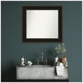 thumbnail image 6 of Amanti Art Custom Wall and Bathroom Mirror (32.75 x 35.75 in.), Mezzanine Espresso Frame, 6 of 7