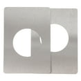 thumbnail image 1 of KAKOWELY 2 Pcs Plaque de Réparation de Bouton de Porte en Acier Inoxydable, 5.12"X3.54"X0.28 Pouces, 1 of 5