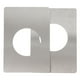 thumbnail image 1 of 2 piezas de placa de reparación de perilla de puerta de muebles, placa de refuerzo de puerta de acero inoxidable, 1 of 6