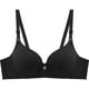 thumbnail image 2 of Karight Women's Push Up Bra Wire Smoothing T-Shirt Seamless Padded Adjustable Straps Push Up Thin Breast Support Back Closure, 2 of 3