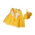 thumbnail image 4 of Trajes de ganso para porche, suministros de fiesta de disfraces amarillos con lazo, tela suave, decoración al aire libre, ropa de ganso para patio, 4 of 8