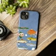 thumbnail image 6 of Cute Colorful Fish Phone Case, Aesthetic Preppy iPhone 15 14 13 12 11 Mini Pro Max Cover, Protective Case for iPhone 16 Series, 6 of 6
