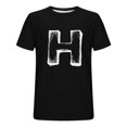 thumbnail image 5 of Vetsdori Mens Big and tall Shirts Wrinkle-resistant Short Sleeve Pullover Black Casual Pattern Stylish T-Shirts for Men, 5 of 5
