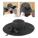thumbnail image 4 of Sombrero plegable de verano con protección para mujer sombrero de sombrero enrolble para pya Sunnimix  Sombrero de paja de ala ancha, 4 of 8