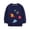 Kids Sweatshirt - Navy, variant on REDARER Space Rocket Planet Graphic Soft Boys Crew Pullover for Spring Autumn School Daily Play Casual Comfort Tops,4-5 Years