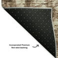 thumbnail image 3 of Addison Rugs Mayfield Washable Transitional Ikat Chocolate Rectangle Rug, 2'6" x 3'10", 3 of 6
