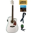 thumbnail image 1 of OG2CE Oscar Schmidt Acoustic/Electric Guitar, Washburn, Tuner, 4 EQ, Christian, OG2CEWH KIT, 1 of 10
