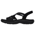 thumbnail image 2 of Sandalia deportiva Skechers Multi Strap para mujer, color negro, 2 of 3