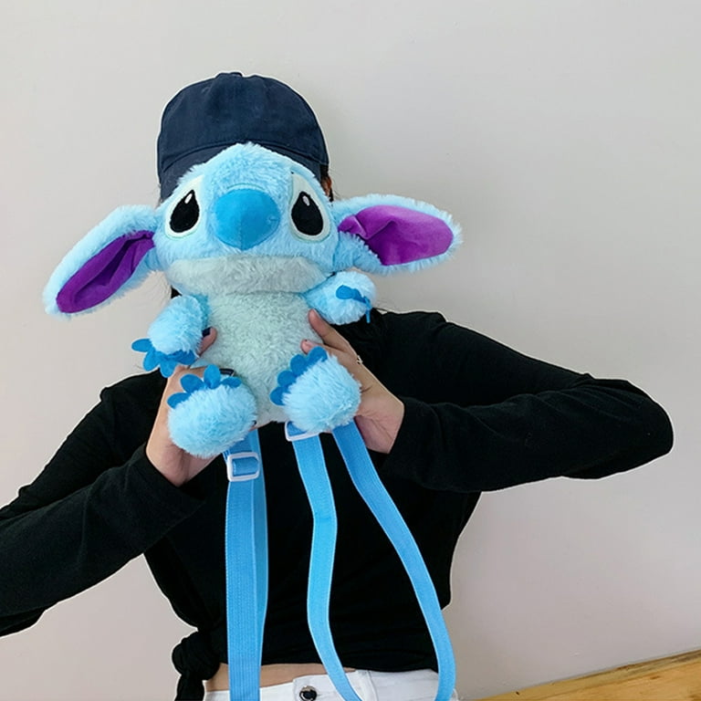 Cute Stitch Plush Backpack Anime Stuffed Doll Kawaii Stitch Kid