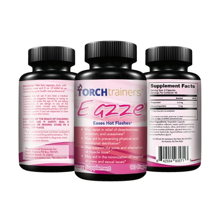 Eazze TM Eases Hot Flashes by Torch Trainers 90 (Best Herbs For Hot Flashes)