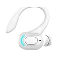 thumbnail image 1 of Auricular Bluetooth de un solo oído, estéreo blanco puro, sonido HD, inalámbrico, monoauricular para deportes, correr y entrenar., 1 of 7