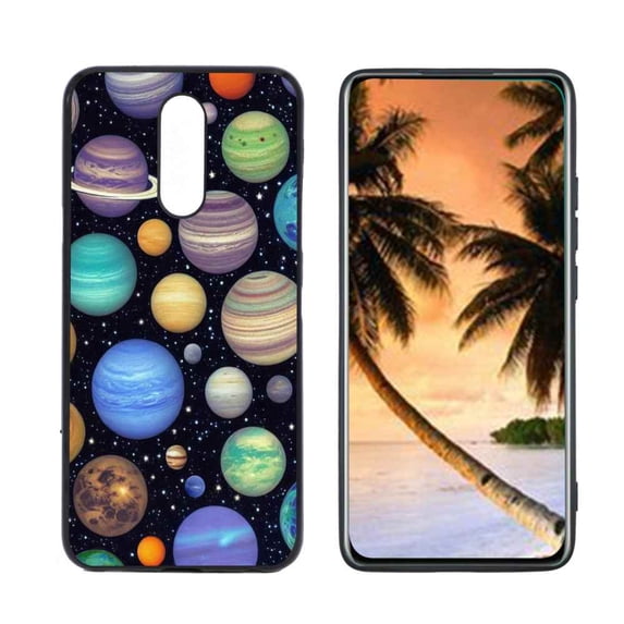 Compatible with LG Xpression Plus 2 Phone Case, Planets-289 Case Silicone Protective for Teen Girl Boy Case for LG Xpression Plus 2