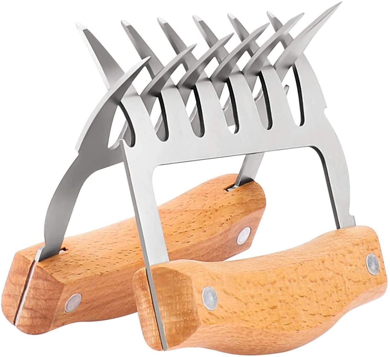 Meat Claw, Bbq Bear Claws, Stainless Steel Meat Claw, Suitable For Pork