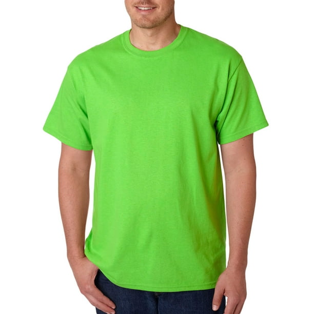 Vertrappen rommel Verslaafde G5000 Heavy Cotton Adult T-Shirt -Neon Green-3X-Large - Walmart.com