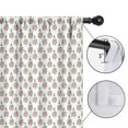 thumbnail image 4 of Blackout Kids Curtains,White Bigfoot and Pine Tree Pattern Childrens Insulated Curtains Set Of 2,Bedroom Essentials,Toddler Room Decor 42x54in(106x137cm), 4 of 5