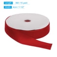 thumbnail image 2 of Uxcell Velvet Ribbon Single Face Spool Silky Velvet Fabric for DIY Crafts Gift Wrapping 1 1/2" x 10 Yard Bright Red, 2 of 6