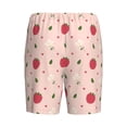 thumbnail image 2 of Lsque Strawberry Mens Sleep Pajama Shorts,Short Pajama Pants, Cotton Ultra-Soft Knit-XX-Large, 2 of 9