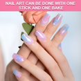 thumbnail image 3 of RAGUPEL Semi Cured Gels Nails Polish Strips Nails Decals Lasting Gels Full Nails Wraps Semi Cured Gel Nail Strips, 3 of 20