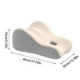 thumbnail image 2 of ​​LYINGF​​ Ergonomic Positioning Support Pillow - Orthopedic Cushion for Enhanced Comfort and Posture Support, Multi-Purpose Comfort Pillow for Sitting and Lying, 2 of 3