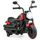 thumbnail image 1 of Costway Motocicleta eléctrica para niños de 6 V con ruedas de entrenamiento, faros LED, tablero de música, color rojo, 1 of 3