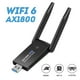 thumbnail image 2 of Sidaley Transmisor receptor WiFi para computadora, adaptador portátil para Hotel en casa con antena, velocidad rápida, tarjeta de red externa Cables de computadora, 2 of 6