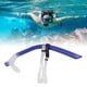 thumbnail image 3 of Silicona Snorkel Cómodo De Máscara De Silicona Forma Hidrodinámica Con Reposacabezas Ajustable Para Natación De Natación, 3 of 7