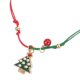 thumbnail image 5 of EeaseMX pulseras navideñas con dijes de aleación y cuerda trenzada tejida a mano., 5 of 8