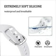 thumbnail image 2 of 20mm 22mm Classic Universal Silicone Sports Watch Band Bracelet Wristband Strap SKY BLUE-20MM, 2 of 8