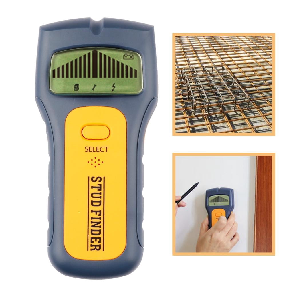 Metal Seeker Wall Scanning Portable Electronic Finder with LED IndicatorAudio Alarm for Wood Metal
