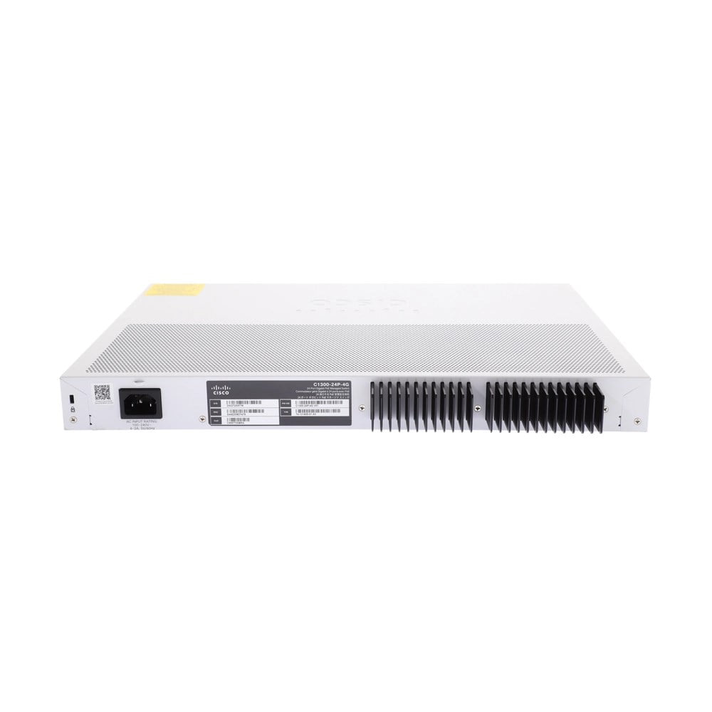 Cisco Catalyst C1300-24P-4G 24-Port Gigabit PoE+ Managed L2+ Network Switch with 4 SFP Uplink Ports – High-Performance Business Switch – New Sealed