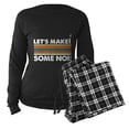 thumbnail image 5 of CafePress - Cicadas Let's Make Some Noise Periodical Cicadas - Women's Long Sleeve Dark Pajamas, 5 of 7