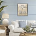 thumbnail image 3 of Stupell Industries Coastal Umbrella & Chairs Drawing Gray Floating Frame Canvas Art, 17 x 21, by Patti Bishop, 3 of 8
