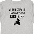 thumbnail image 4 of Inktastic Motocross Dirt Biking Future Dirt Biker Boys or Girls Long Sleeve Toddler T-Shirt, 4 of 5