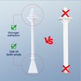 thumbnail image 3 of Barras de cera nasal SUPERBEATY, 60 unidades con espátulas desechables, 3 of 7