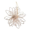 thumbnail image 1 of Adorno colgante para árbol de Navidad, decoración navideña, purpurina decorativa, fiesta Flor de champán, 1 of 7