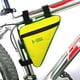 thumbnail image 2 of Bicicleta Triángulo Ciclismo Tubo delantero Marco Bolsa Bolsa Titular Sillín (Amarillo + Verde) 5pcs, 2 of 6
