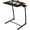 Dark Black, variant on XPOPR TV Tray Table, Folding TV Dinner with Cup Holder, Adjustable TV Desk with 3 Angle and 6 Height Adjustments, Couch Table for Eating on Sofa & Bed, Stowaway Laptop Stand, Black