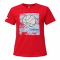 thumbnail image 1 of Playera Deportiva Wilson para Hombre Manga Corta Estampada Color Rojo Talla M, 1 of 4