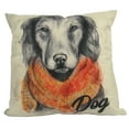 thumbnail image 1 of Dog | Pencil Sketch Dog | Pillow Cover | Gift for Dog Lover | Throw Pillow | Home Decor |  Pillow |   Dog Mom Gift | Dog Lover Gift, 1 of 2