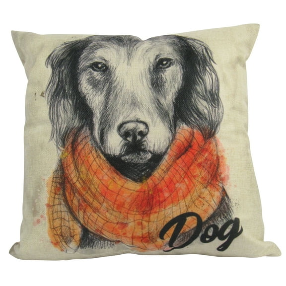 Dog | Pencil Sketch Dog | Pillow Cover | Gift for Dog Lover | Throw Pillow | Home Decor |  Pillow |   Dog Mom Gift | Dog Lover Gift