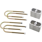 Universal Leaf Spring Lowering Block Kit, 4 Inch