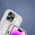 thumbnail image 4 of Compatible with iPhone Case,[ Drop Protection] 3D Cloud Pattern TPU Full Body Protection Soft Shockproof Cover Phone Case (Red,iPhone 11), 4 of 6