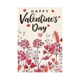 thumbnail image 2 of Happy Valentine's Day Garden Flag 12x18 Inch, Watercolor Floral Heart Tree Double Sided Yard Flag, Pink Romantic Flowers Burlap Outdoor Decor, Sweet Holiday Welcome Sign for Lawn Porch, 2 of 4
