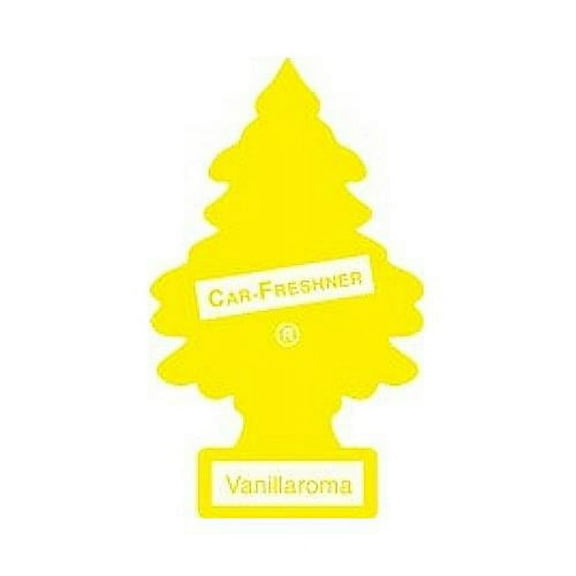 6 Pack Car Freshner 10105 Little Trees Air Freshener Vanillaroma Scent - Single Tree per Package