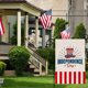 thumbnail image 1 of Independence Day Garden Flag Linen Garden Flag Border Outdoor Patio Decorative Flags Holiday Celebration Hanging Flag, 1 of 6
