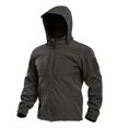 thumbnail image 5 of Hsovts Men Tactical Military Softshell Jackets Hooded Fleece Lined Waterproof Windproof Coat Outdoor Hiking Winter Fall Apparel Gray XXL, 5 of 6
