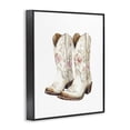 thumbnail image 2 of Stupell Industries Southwestern Boots in Bloom Black Framed Giclee Art, 24 x 30, by Svetlana Aleynikova, 2 of 8