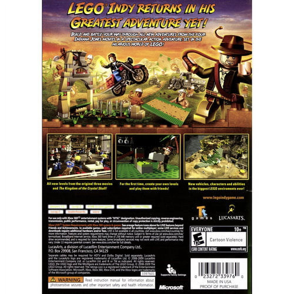 LEGO - Indiana Jones 2 - Jogo para Xbox 360